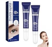 Crema Eyes Big Lifting Eyelid Defining Cream,Crema para Peinar los Párpados Dobles,de Larga Duración,Natural Resistente al Agua, Suaviza las Líneas de Expresión, Apta para Todo Tipo de Piel (2Piezas)