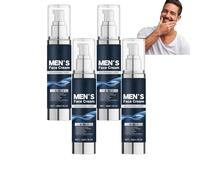 Crema facial 6 en 1 para hombres, crema hidratante antiedad con retinol, colágeno y ácido hialurónico, crema contra las manchas, crema para el saco de ojos, loción para después del afeitado y crema de