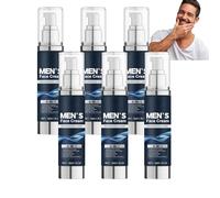 Crema facial 6 en 1 para hombres, crema hidratante antiedad con retinol, colágeno y ácido hialurónico, crema contra las manchas, crema para el saco de ojos, loción para después del afeitado y crema de