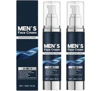 Crema Facial 6 en 1 para Hombres, Manchas Oscuras y Ojeras, Loción Reafirmante y Lifting para Hombres, Reducción y Restauración de la Piel, Ideal para Viajes, Hogar, Papás, Esposos y Novios