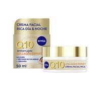 NIVEA Q10 Collagen Expert Crema facial antiarrugas Día y Noche, 50 ml | Crema facial rica, hidratante intensivo de día y noche para uso diario, rápida absorción, reduce la apariencia de las arrugas