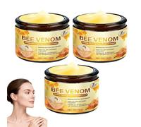 Crema facial antiarrugas con veneno de abeja, crema reafirmante de la piel para el rostro y bálsamo corporal reafirmante, hidratante, reductor de arrugas multiusos para rostro y cuerpo. (3 unidades)