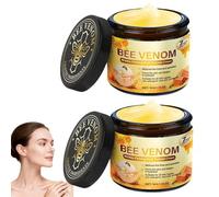 Crema facial antiarrugas con veneno de abeja, crema reafirmante de la piel para el rostro y bálsamo corporal reafirmante, hidratante, reductor de arrugas, cremas multiusos para rostro y cuerpo. (2