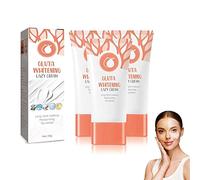 Crema facial blanqueadora Gluta Loción Hidratante Crema perezosa Crema blanqueadora perezosa Maquillaje a largo plazo Crema facial blanqueadora Gluta para brillo corporal