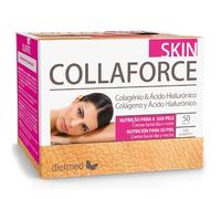 Crema facial Collaforce Skin con ácido hialurónico, 50 ml, DietMed | Hidratación facial - Colágeno - Ácido hialurónico - Vitamina E - Crema de día y noche