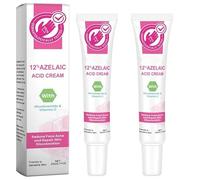 Crema facial con 12% de ácido azelaico, niacinamida y vitamina C, 20 g/0,71 oz - Reduce el acné, mejora la textura de la piel y difumina la pigmentación. Apta para pieles sensibles.