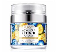 Crema Facial con 2,5% de Retinol y ácido Hialurónico, Crema Facial Hidratante, Crema de Día, Crema de Noche, Antiarrugas Antiedad Natural, para Hombres y Mujeres, Iluminadora y Rellenadora