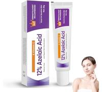 Crema Facial con Ácido Azelaico al 12%, Crema Antiacné con Vitamina C, Tratamiento Iluminador para el Cuidado Facial, Productos Tópicos para Manchas Oscuras, para Reducir Espinillas, Puntos Negros y C