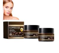 Crema facial con cafeína, crema hidratante con retinol y cafeína, crema facial con retinol, cuidado facial antienvejecimiento para todos los tipos de piel, reparación profunda de la piel y retrasar el