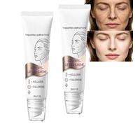 Crema facial con efecto lifting, crema hidratante reafirmante para el cuidado facial, crema facial alisadora radiante, crema facial reafirmante y reafirmante para pieles maduras (2 unidades)