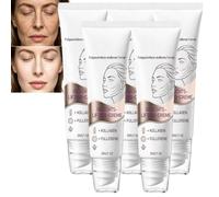 Crema facial con efecto lifting, crema hidratante reafirmante para el cuidado facial, crema facial alisadora radiante, crema facial reafirmante y reafirmante para piel madura (5 unidades)