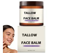 Crema facial con miel cruda de sebo de ganado de animales de pasto, crema facial con bálsamo de sebo y miel batido, crema para el cuidado de la piel de sebo bovino natural, hidratante de efecto