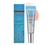 Crema facial correctora de color, crema hidratante reparadora de la piel, crema facial para prevenir la sequedad, protege y equilibra, sensación de ligereza, 15 ml, para viajes de negocios, citas y
