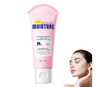 Crema facial de aloe vera, 40 g calmante gel de aloe vera crema hidratante natural para la cara, cuerpo y manos, crema hidratante natural calmante y nutritiva para la piel seca