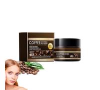 Crema facial de cafeína con aceite de café contra las arrugas, crema hidratante de retinol cafeína antiarrugas, crema de aceite de café contra las arrugas, reparación profunda de la piel