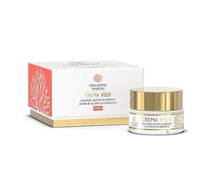 Crema Facial de Colágeno Marino - con Colágeno Marino y Esferas de Ácido Hialurónico - 50 ml