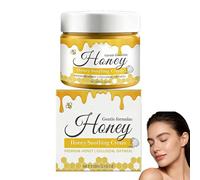 Crema facial de miel para calmar, hidratante de larga duración, loción facial para aliviar la piel seca, crema ligera y no grasa, base de maquillaje para el cuidado diario de la piel (1 unidad)