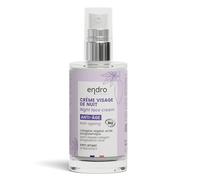 Crema facial de noche Endro con efecto tensor de colágeno 100% origen natural 50 ml
