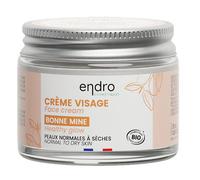 Crema facial Endro Healthy Glow 100% origen natural textura ligera 50 ml