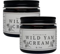 Crema facial hidratante de ñame silvestre, crema hidratante natural, alivio natural para la piel seca durante la menopausia, para todo tipo de piel