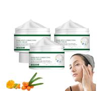 Crema facial iluminadora para mujeres y hombres - Removedor de manchas oscuras para la cara, Corrector de manchas de edad, Desvanece las marcas de acné y las manchas solares, Tratamiento (3 piezas)