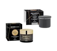 Crema Facial Noche Textura Rica Regen Skin piel normal, seca y muy seca + recambio (Paquete 2). Deliplus