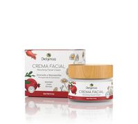 DEHESIA Crema Facial Nutritiva BIO con Granada y Manzanilla - Hidratación y Nutrición para Pieles Secas y Mixtas, 50ml
