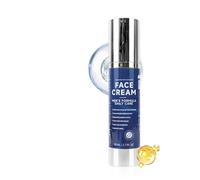 Crema Facial Para Hombres | Crema de Piel Firmante e Hidratante de 50 ml,Tratamiento 6 En 1 Reductor De Poros | Para Día Noche Viaje Regalo Para Él Padre Esposo Novio Hijo