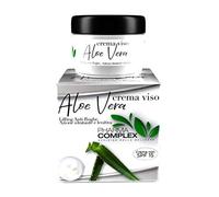 Crema facial para mujer de aloe vera, 50 ml, fabricada en Italia, antiarrugas, antienvejecimiento, tratamiento regenerante, hidratante, día y noche, cosméticos, belleza, idea regalo crema antiedad