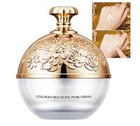Crema Facial Perla - Crema Rebotante Eliminadora De Arrugas Para La Reparación De La Cara,La crema facial hidratante e iluminadora de 30 g ayuda a reafirmar, suavizar y nutrir la piel de las Xiaoxin