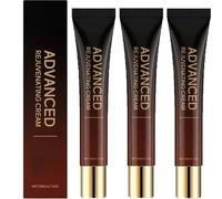 Crema facial rejuvenecedora avanzada PDRN, crema hidratante, gel de colágeno crema reparadora de la piel con ácido hialurónico y niacinamida, mejora la apariencia de la firmeza de la piel. (3 unidades