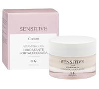 Crema Facial Sensitive 50 ml. con Vitamina K OX - Hidratante Fortalecedora para pieles sensibles y reactivas. Deliplus
