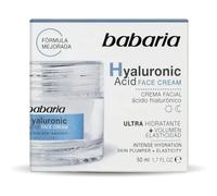 Babaria Crema Hidratante Antiarrugas con Ácido Hialurónico Hombre y Mujer 50 ml