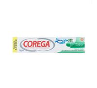 Corega Crema Fijadora Para Prótesis Dentales, Fijación Fuerte, Sin Sabor, Sin Zinc, 70 g