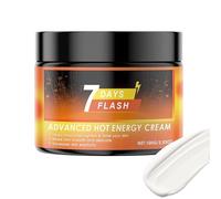 Crema Flash De 7 Días, Crema Avanzada De Sudor Caliente, Crema Para Mejorar Sudor De 3.53oz, Crema De Sudor Caliente Premium Para Mujeres, Potenciador De Entrenamiento, Para La Cintura Del