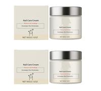 Crema Fortalecedora de Uñas a Base de Plantas, 60 g/2.12 oz - Contiene aceite de orégano y aceite de camelia para reducir la rotura, nutrir la cutícula y dejar un acabado refrescante y no graso