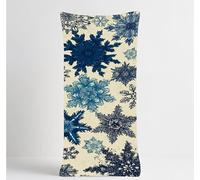 Crema Funda Almohada 180x60cm, NóRdico Largo Funda de Almohada para Dormir de Lado Cómoda, Fundas Cojines Terciopelo Suave y Transpirable con Cremallera Invisible para Sofa Decoracion Hogar C-9468