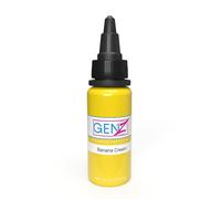 Crema Gen-Z Banana de INTENZE - Cumplimiento del cumplimiento - 30 ml - Estéril y 100% Vegano Certificate in Description