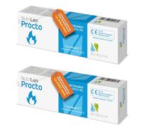 Crema Hemorrhoidal para Hemorroides y Fisuras Anales Natural 80ml Paquete de 2 con Hamamelis, Tea Tree, Ácido Hialurónico y Nopal con Aplicador Endorrectal Made in Italy