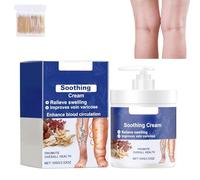 Crema Herbal Calmante Para El Edema, Crema Antihinchazón Para Las Piernas, Crema De Masaje Linfático Swell Care, Alivia Eficazmente Las Molestias En Las Piernas Para Todo Tipo De Pieles (1pcs)