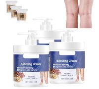 Crema Herbal Calmante Para El Edema, Crema Antihinchazón Para Las Piernas, Crema De Masaje Linfático Swell Care, Alivia Eficazmente Las Molestias En Las Piernas Para Todo Tipo De Pieles (3pcs)