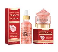 Crema Hidratante 50g y Suero Antiarrugas 30ml, Con Sangre De Dragón, Suero Hidratante Facial Reafirmante, Cuidado Antiedad Antiarrugas, Hidrata y Fortalece Tu Piel, Para Una Piel Suave Y Lisa, Cream