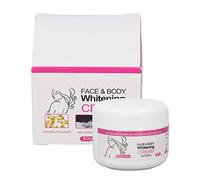 Crema Hidratante Blanqueadora, Crema Portátil para el Cuidado de la Piel del Cuerpo y la Cara, Corrector de Manchas Oscuras, 1,8 Oz para Axilas y Rodillas