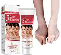Crema hidratante blanqueadora de ácido kójico de 3 días,crema de ácido kójico para aclarar la piel para piel oscura,corrector de manchas oscuras para cuerpo (1 Pcs)