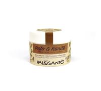 Crema Hidratante Cara y Cuerpo con Aceite Esencial Puro de Palo Santo y Manteca de Karité - Producido en Italia por laboratorios artesanos, 100% natural - sin parabenos, ni aditivos químicos
