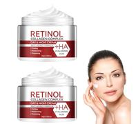 Crema Hidratante Con Retinol, Crema Facial Antiarrugas Y Antienvejecimiento, Cierra Los Poros, Hidrata, Ilumina Las Líneas Finas Y Las Ojeras Bajo Los Ojos