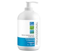Crema Hidratante Corporal Anti Edad con Vit.E Crema de Masaje Profesional | Hidratante, Relajante, Vitamina E | Terapias Musculares y Articulares, Deporte y Aparatologia, 500 ml