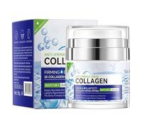 Crema hidratante de colágeno con efecto antiarrugas - Hidratación intensa, reduce las líneas finas y las arrugas, tonifica la piel, deja una textura suave y juvenil