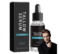 Crema hidratante de sebo para la cara, sebo bovino para las arrugas faciales, kit de cuidado de la piel para hombre, kit de cuidado facial para hombre, antiarrugas e hidratantes para hombres (sérum)