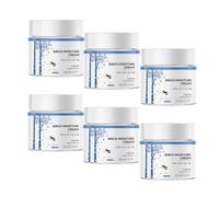 Crema hidratante de zumo de abedul, crema facial ligera con extracto de savia de abedul, cuidado de piel seca y sensible, crema de día calmante para una hidratación profunda y piel radiante (6